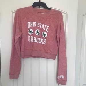 The Ohio State cropped sweatshirt
